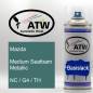 Preview: Mazda, Medium Seafoam Metallic, NC / G4 / TH: 400ml Sprühdose, von ATW Autoteile West.
